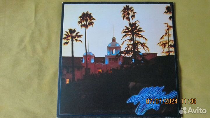 Пластинка eagles - отель калифорния