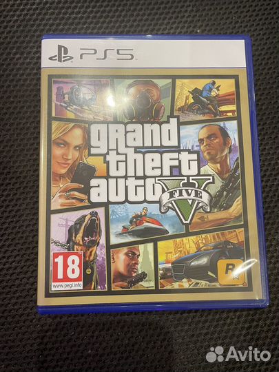 GTA 5 ps5 диск