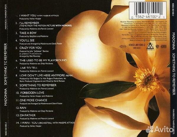 CD Madonna – Something To Remember