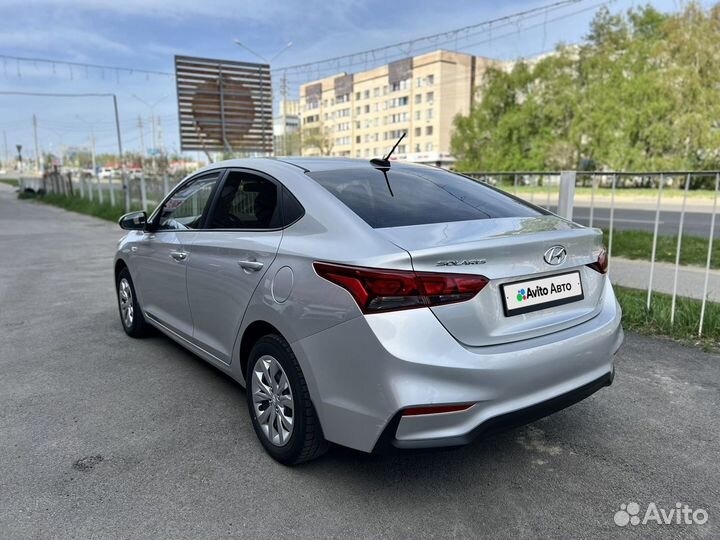 Hyundai Solaris 1.6 AT, 2018, 99 000 км