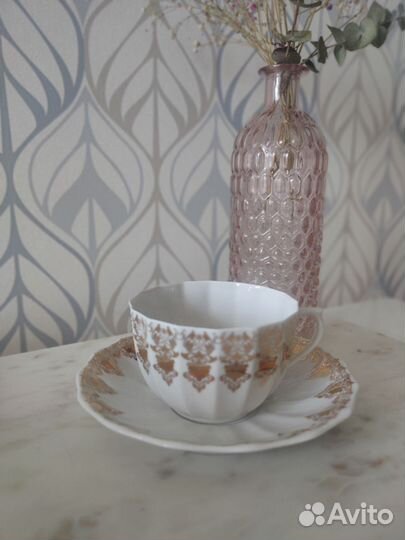 Чайная пара фарфор