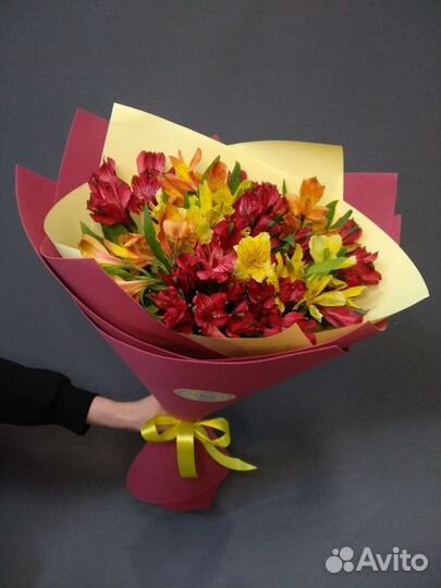 Альстромерия Букет / Доставка Цветов