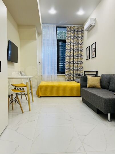 Апартаменты-студия, 25,2 м², 1/4 эт.