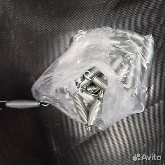 Полотно от батута и пружины