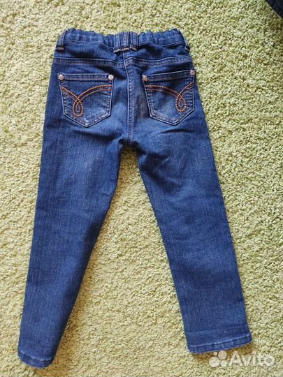 Джинсы для девочки 3-5 лет