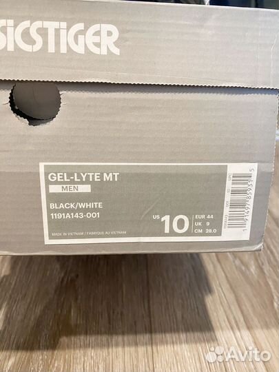 Кроссовки Asics GEL Lite MT Black/White