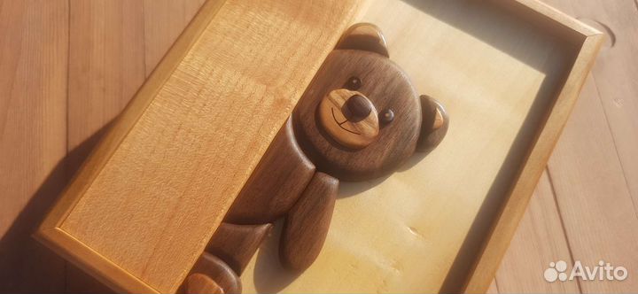 Шкатулка из дерева ручной работы