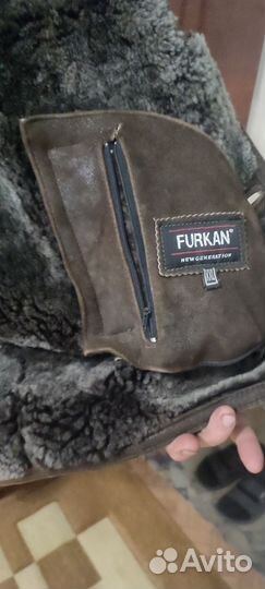 Зимнее меховое пальто,размер 54