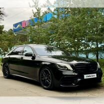 Mercedes-Benz S-класс AMG 4.0 AT, 2018, 149 500 км, с пробегом, цена 6 990 000 руб.