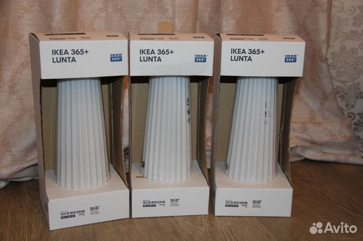 Новые Икеа Светильники Ручной работы 3шт