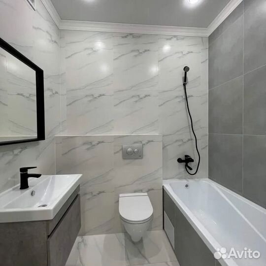 Ремонт ванной и туалета под ключ. Плиточник