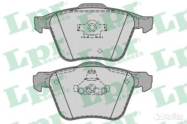 Комплект тормозных колодок 05P1237 05P1237 Lpr