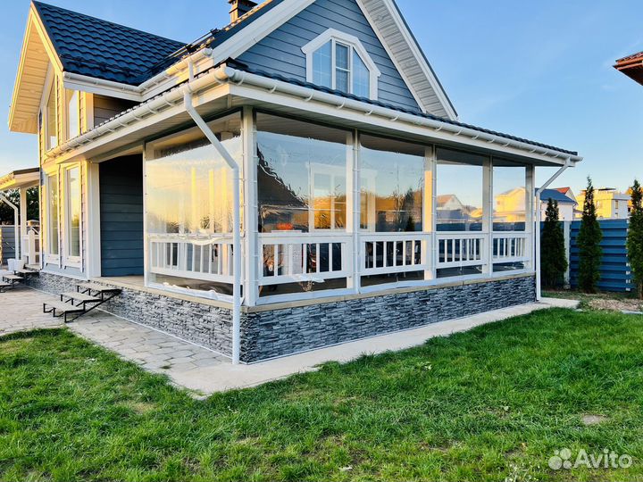 Мягкие окна для веранд, беседок, террас