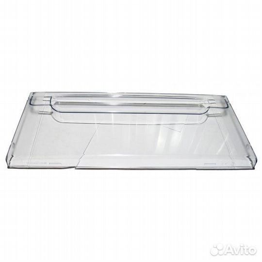 Панель ящика прозрачная 195x430мм холодильника Атл