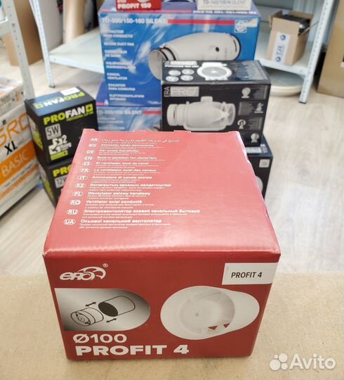 Вентилятор Канальный Эра Profit 100