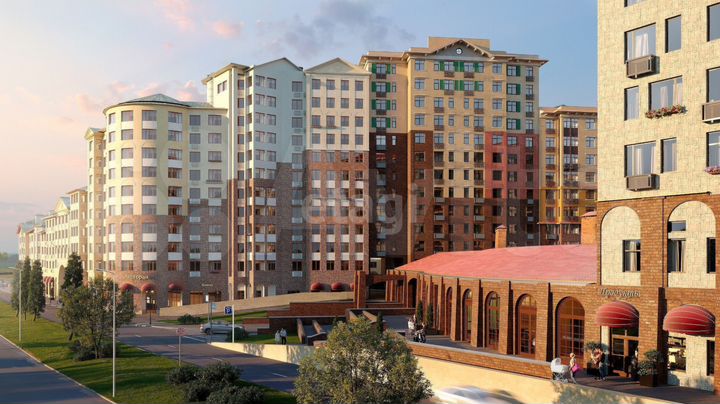2-к. квартира, 63 м², 4/18 эт.