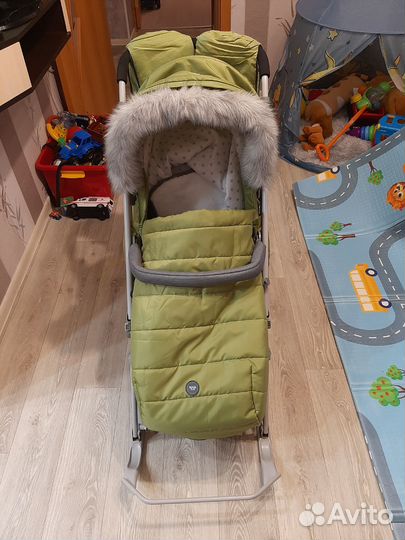 Коляска санки