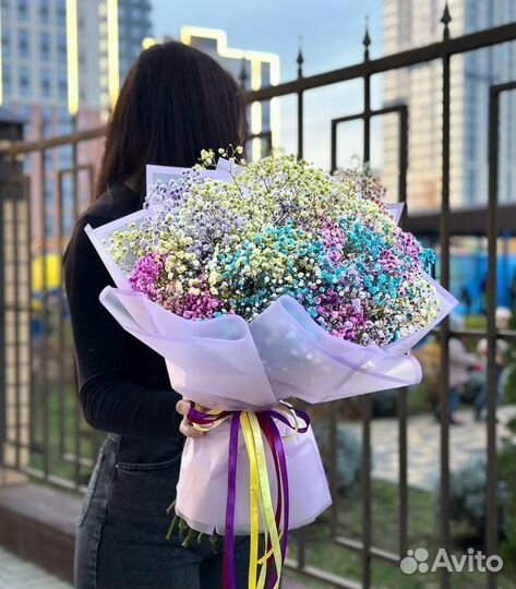 Цветы Букеты Гипсофила Ставрополь Доставка