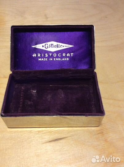Винтажный футляр Gillette Aristokrat