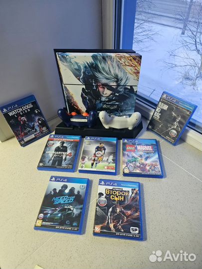 Sony PS4 полный комплект