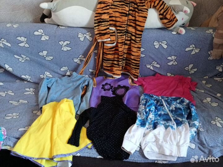 Вещи пакетом для девочки 4-6 лет