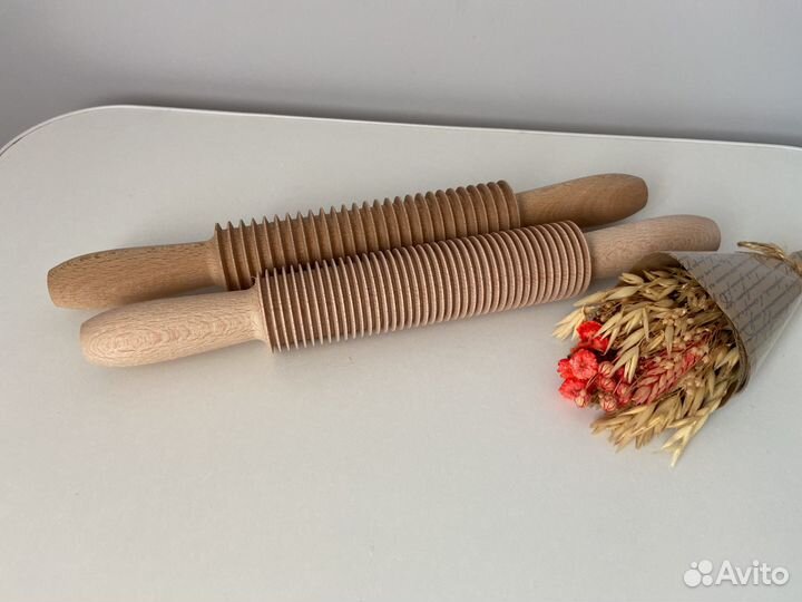 Новая скалка для пасты Eppicotispai из бука