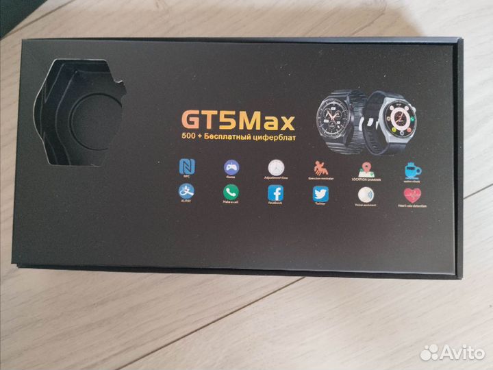 Смарт часы GT5max c GPS