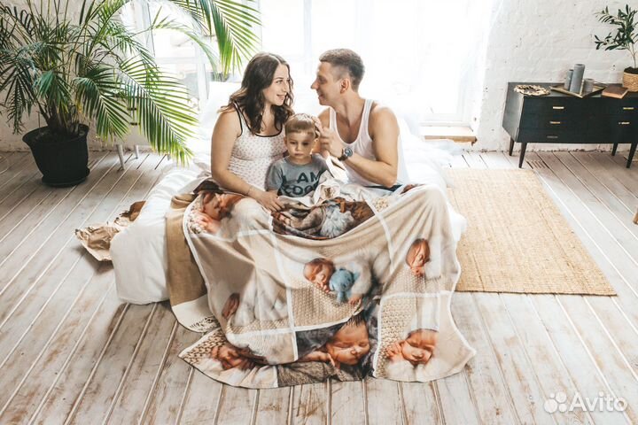 Фотоплед 150х200 флисовый