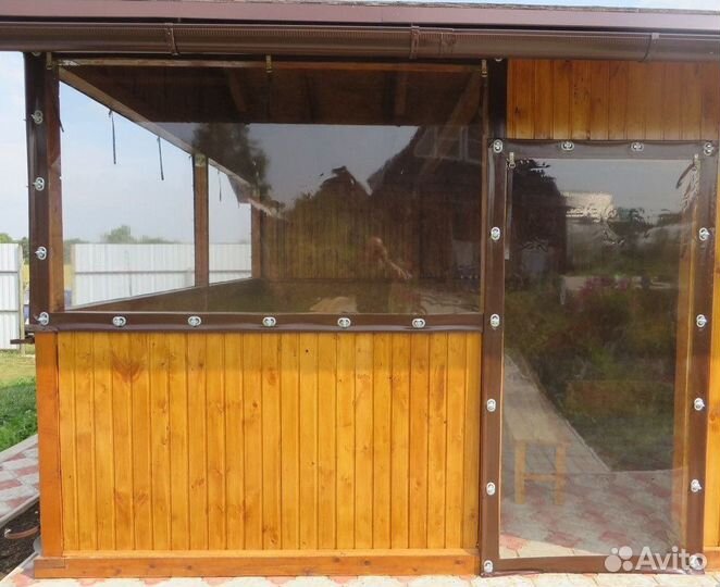 Мягкие окна Воронеж, шторы пвх