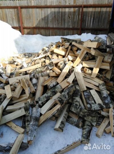Дрова колотые