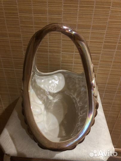 Ваза корзинка СССР