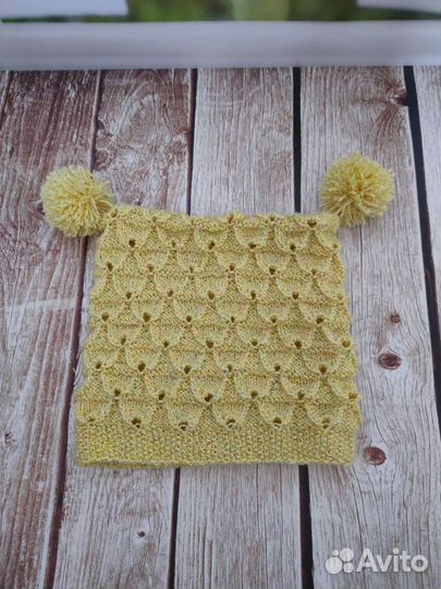 Вязаные тонкие шапочки