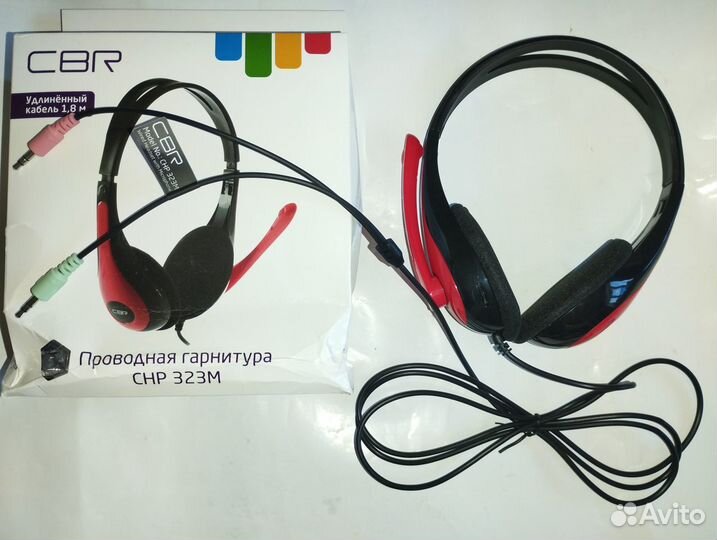 Наушники с микрофоном CBR CHP 323M