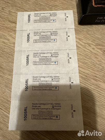 Одноразовые картриджи для тату машинки 1005RL
