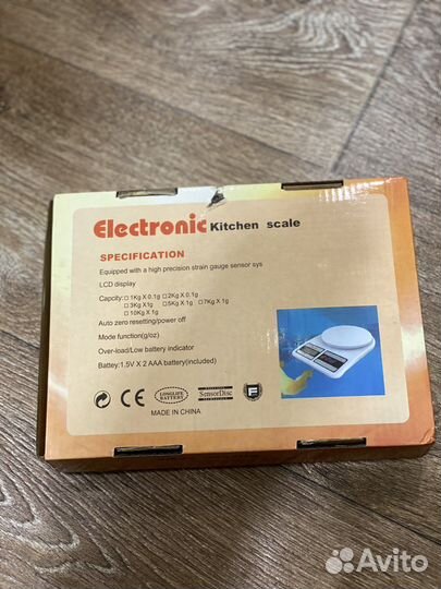 Весы кухонные электронные
