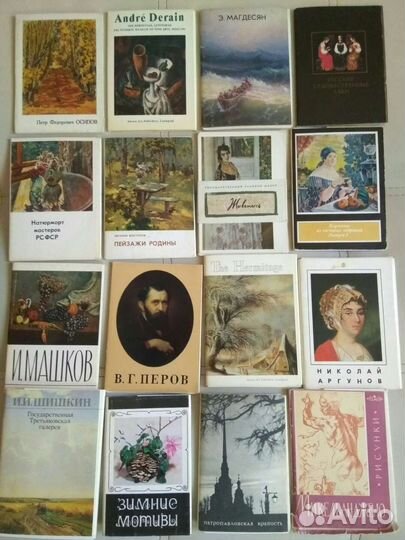 Наборы открыток