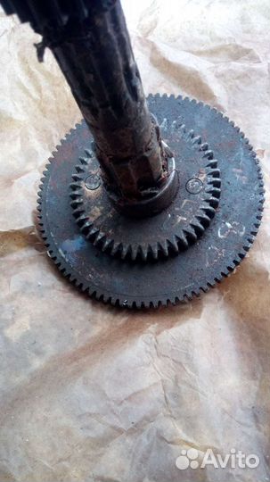 Вал 4ой оси 1к62 в сборе