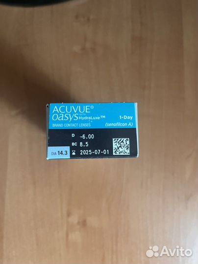 Контактные линзы Jonson & Jonson Vision