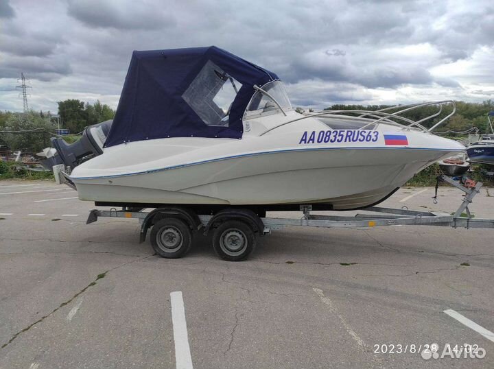 Quicksilver 555WA c yamaha 115 enduro