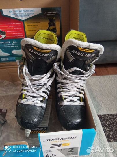 Коньки bauer supreme 3X