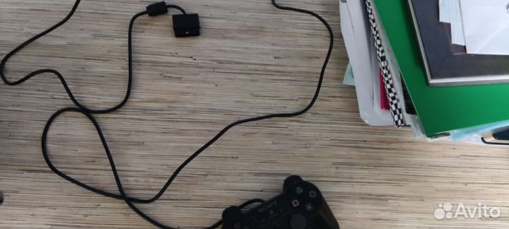 Sony playstation 2 вместе с играми