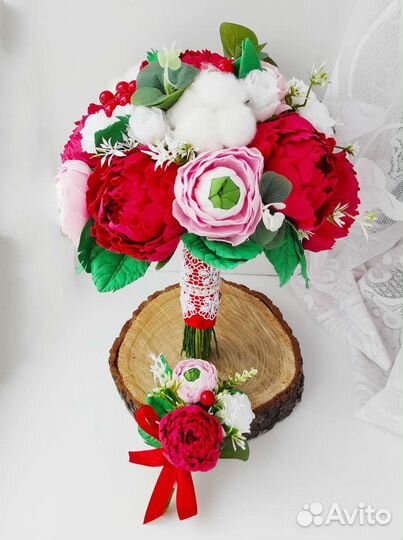 Свадебный букет дублер