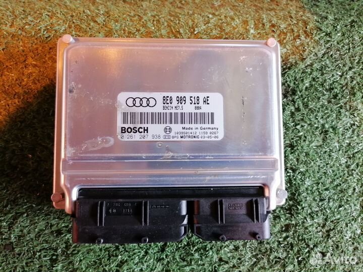 Блок управления двигателем AMB 0261207938 Audi A4