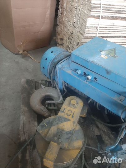 Тельфер урюпинский г/п10т.6.3м.Кран-балка таль