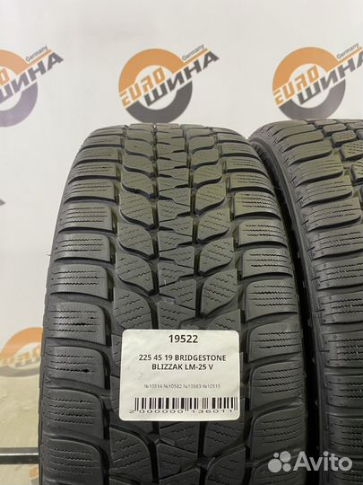 Bridgestone Blizzak LM-25 225/45 R19