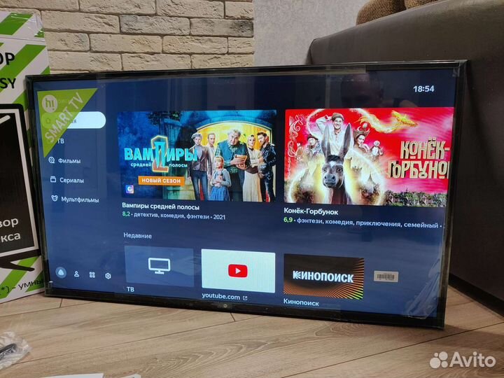 Новые Тв Hi vhix-40F152MSY(Smart TV Алиса)