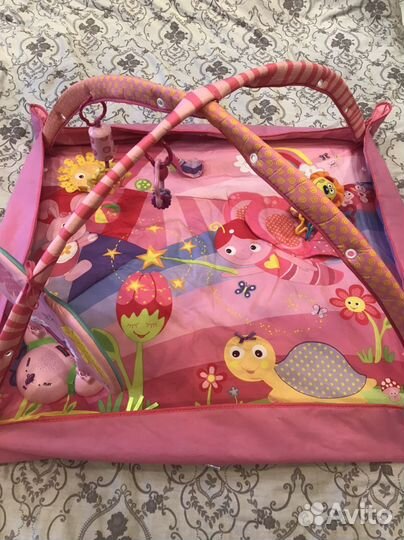 Развивающий детский коврик tiny love принцесса