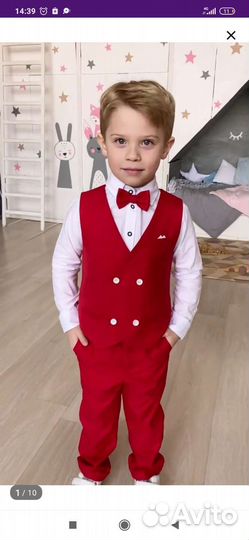 Нарядный костюм для мальчика 122