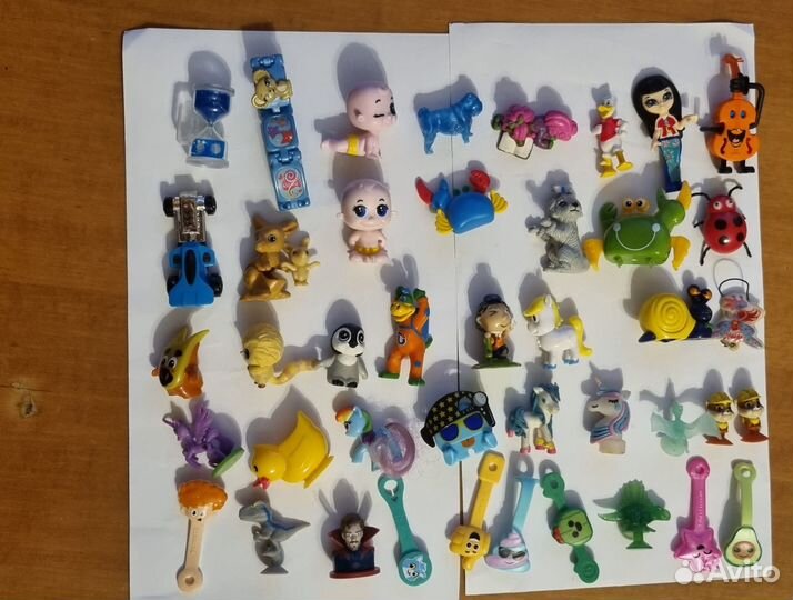 Киндер, Растишка, Чупа чупс и другие пакетами