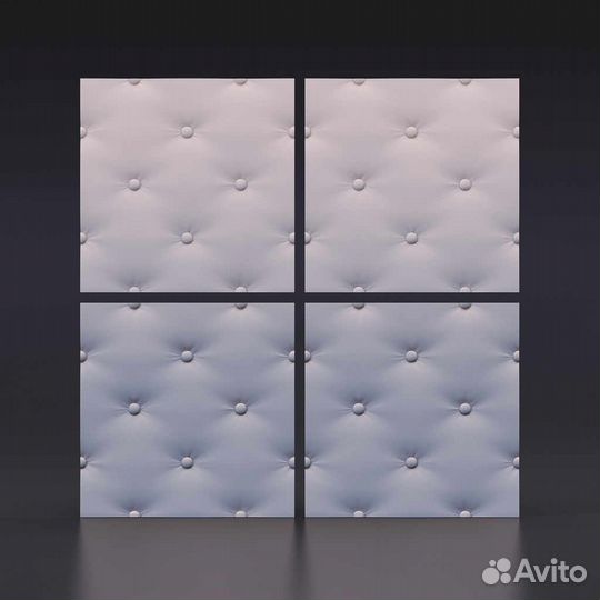 Гипсовая 3D панель 